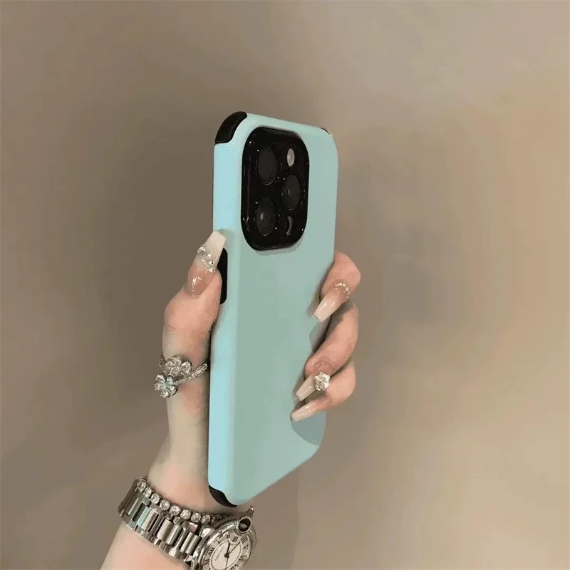 Chaohsi futrola za iPhone – PC materijal, otpornost na pad, sprej završna obrada, kompatibilno s iPhone 11–14