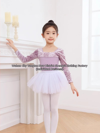 Gyerekeknek szóló színpadi táncruha, hosszú ujjú, nylon anyag, koreai etnikus stílus, 8 év feletti gyermekek számára