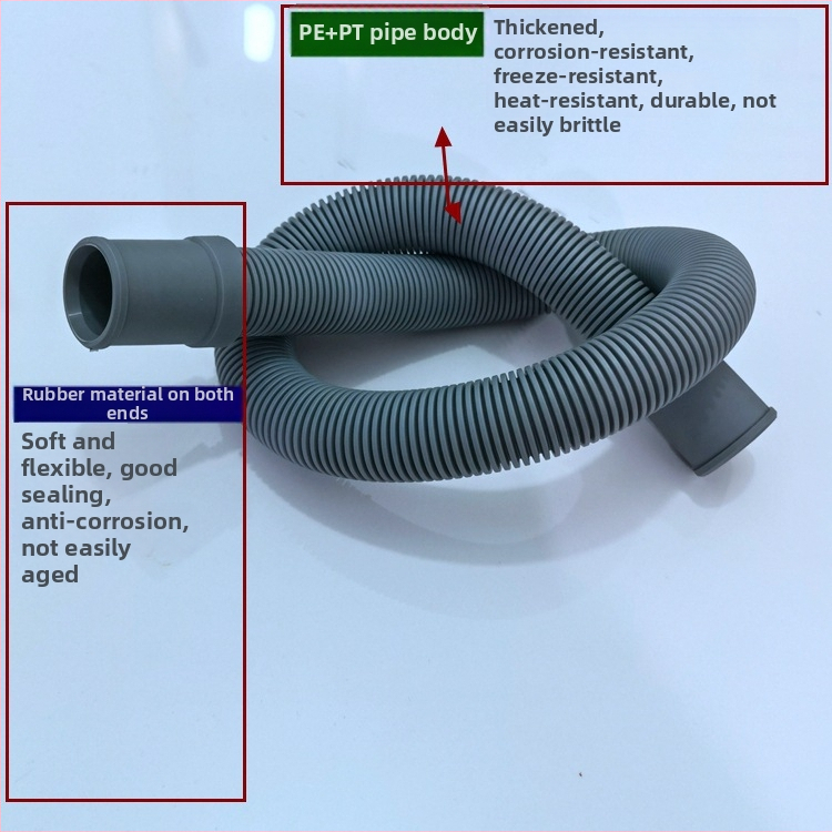 Povećana odvoda cijev kuhinjskog odvoda, PE materijal, model 23, promjer otvora 23 mm