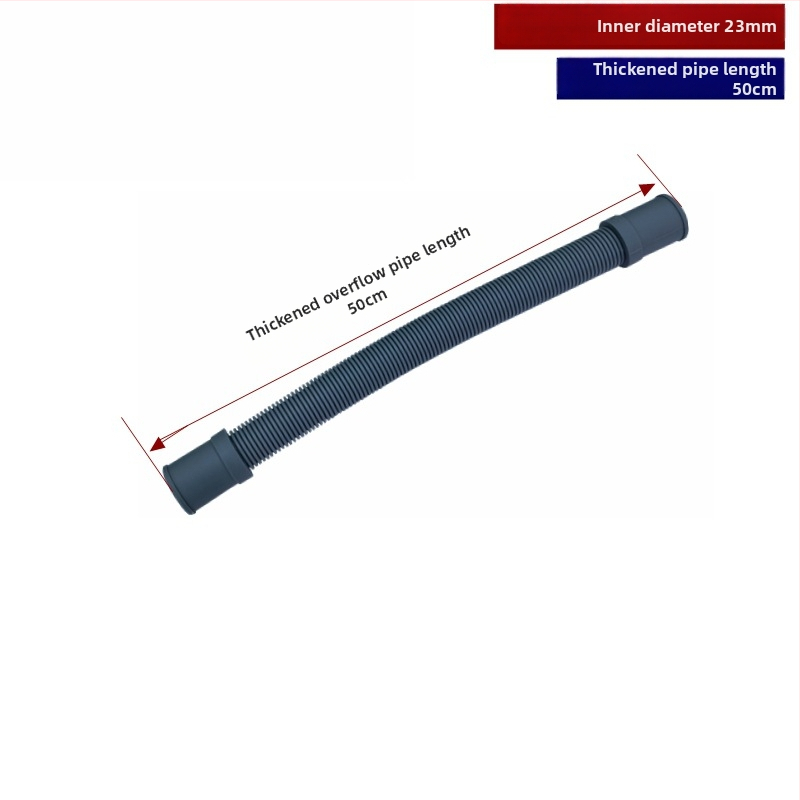 Povećana odvoda cijev kuhinjskog odvoda, PE materijal, model 23, promjer otvora 23 mm