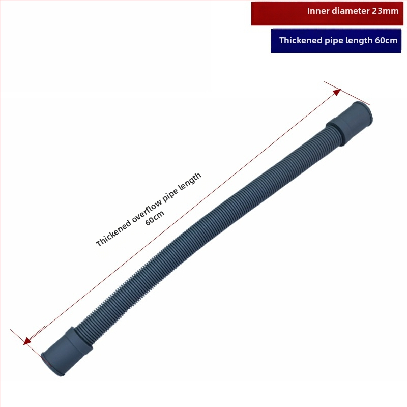 Povećana odvoda cijev kuhinjskog odvoda, PE materijal, model 23, promjer otvora 23 mm