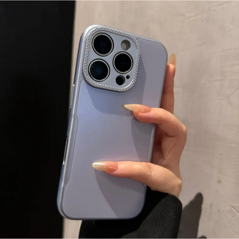 Kućište za iPhone 13/15/16/17 — mat završna obrada, dizajn uskog struka, materijal PC+TPU, otporno na udarce, otporno na trošenje, otporno na otiske prstiju