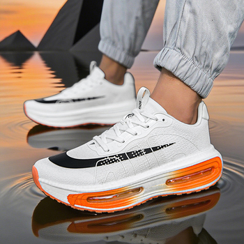 Pantofi de alergare pentru copii cu pernă de aer de 4-a generație, partea superioară din plasă respirabilă, placă de carbon, talpă din cauciuc – pentru băieți