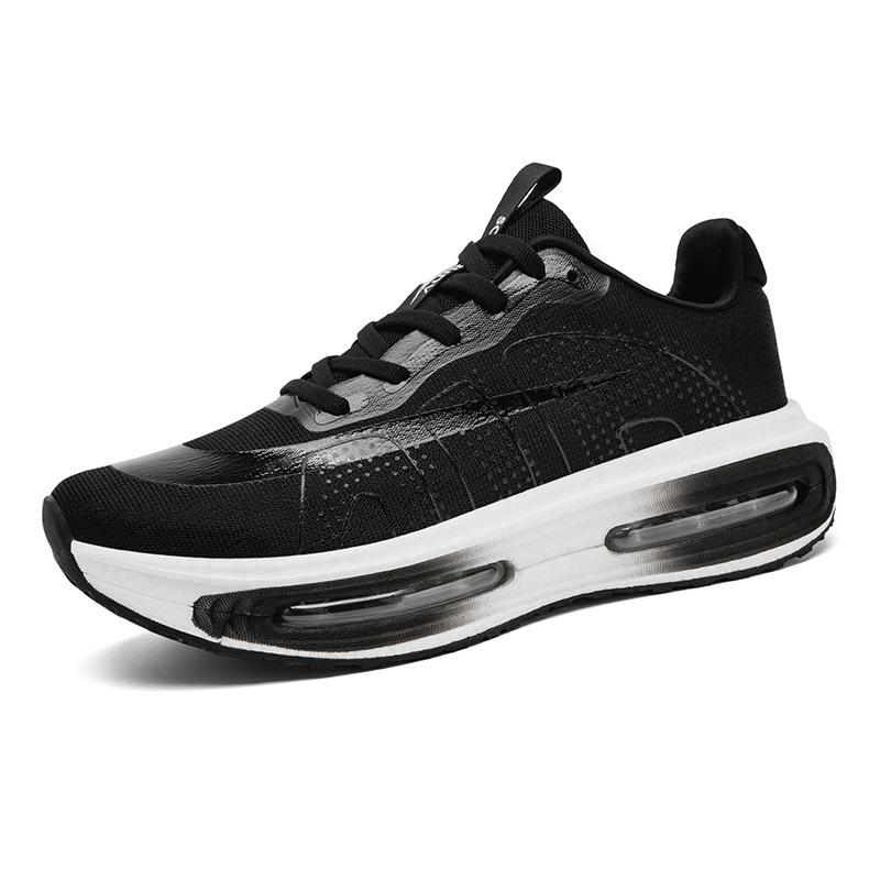 Pantofi de alergare pentru copii cu pernă de aer de 4-a generație, partea superioară din plasă respirabilă, placă de carbon, talpă din cauciuc – pentru băieți