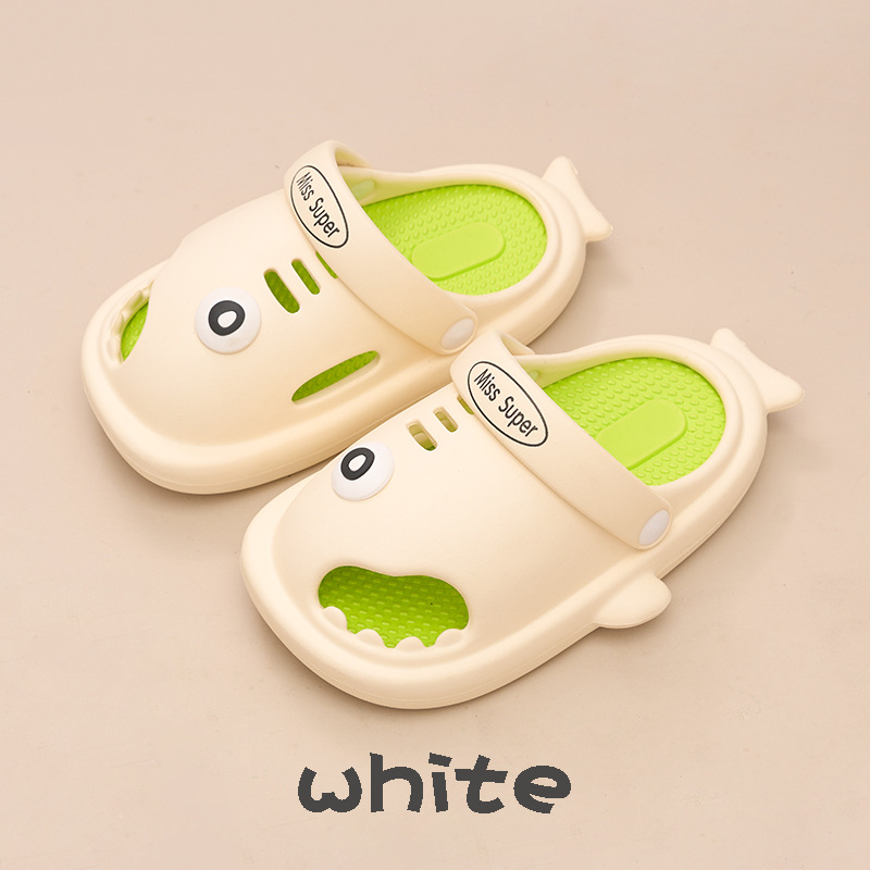 Papuci EVA perforați pentru copii (stil Baotou) – Unisex, confort zilnic, fără căptușe interioară