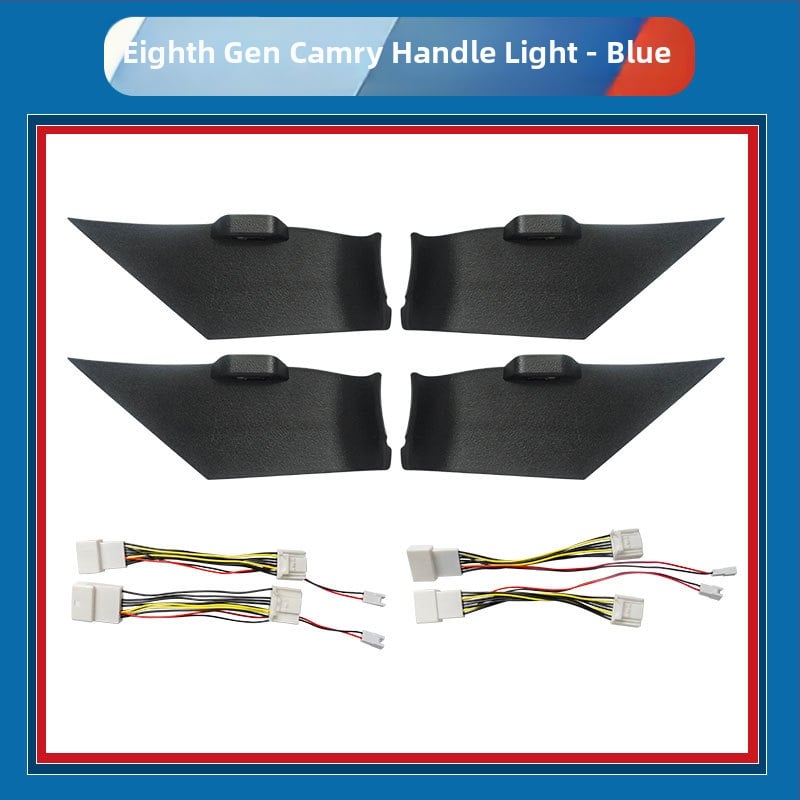 Комплект за амбиентно осветление за 8-мо поколение Camry — ABS корпус, 12V, 0.45A, монтаж с винтове, за табло и врати