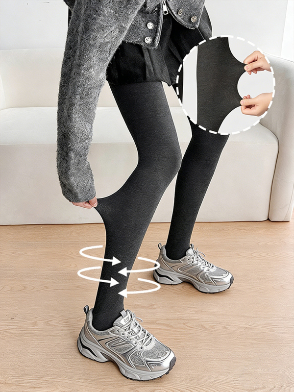 Colanți din viscoză, groși, modelare, elasticitate înaltă