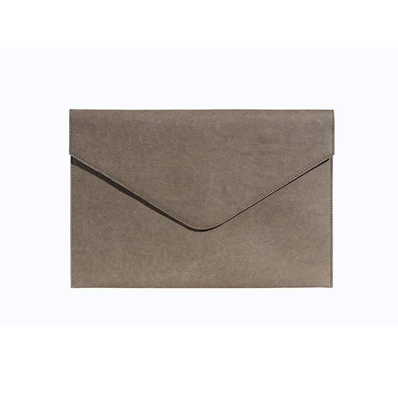 Husă pentru laptop din hârtie Kraft, compatibilă cu laptopuri de până la 16 inch, căptușită cu felt și rezistentă la șocuri