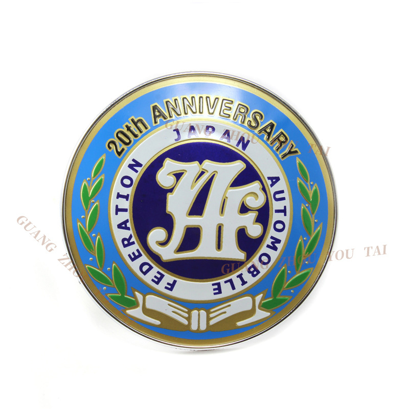 Μεταλλικό έμβλημα μπροστινής γρίλιας αυτοκινήτου από την Yutai, γενική εφαρμογή, τοποθέτηση στην μπροστινή γρίλια, βάρος 87 g