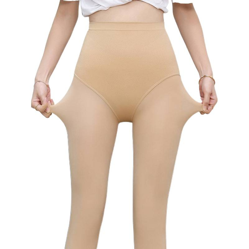 Jednodjelne najlon pantyhose, visok pas, mršav kroj, duge hlače