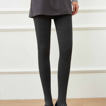 Colanți-bodi din bumbac cu picioare, căptușiți cu fleece, toamnă-iarnă, ridicare fesieri și modelare corp