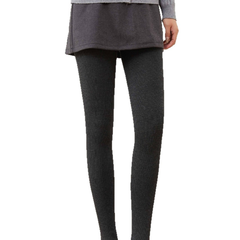 Colanți-bodi din bumbac cu picioare, căptușiți cu fleece, toamnă-iarnă, ridicare fesieri și modelare corp