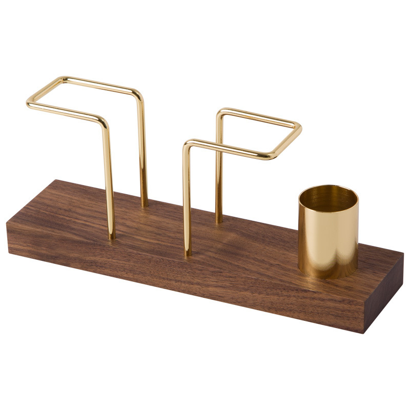 Držač papirnatih ubrusa od drveta, vertikalni dizajn, moderni minimalistički stil, višenamjenski (Materijal: drvo; Model: Solid Wood Model; Stil: moderni minimalistizam; Funkcija: višenamjenski)