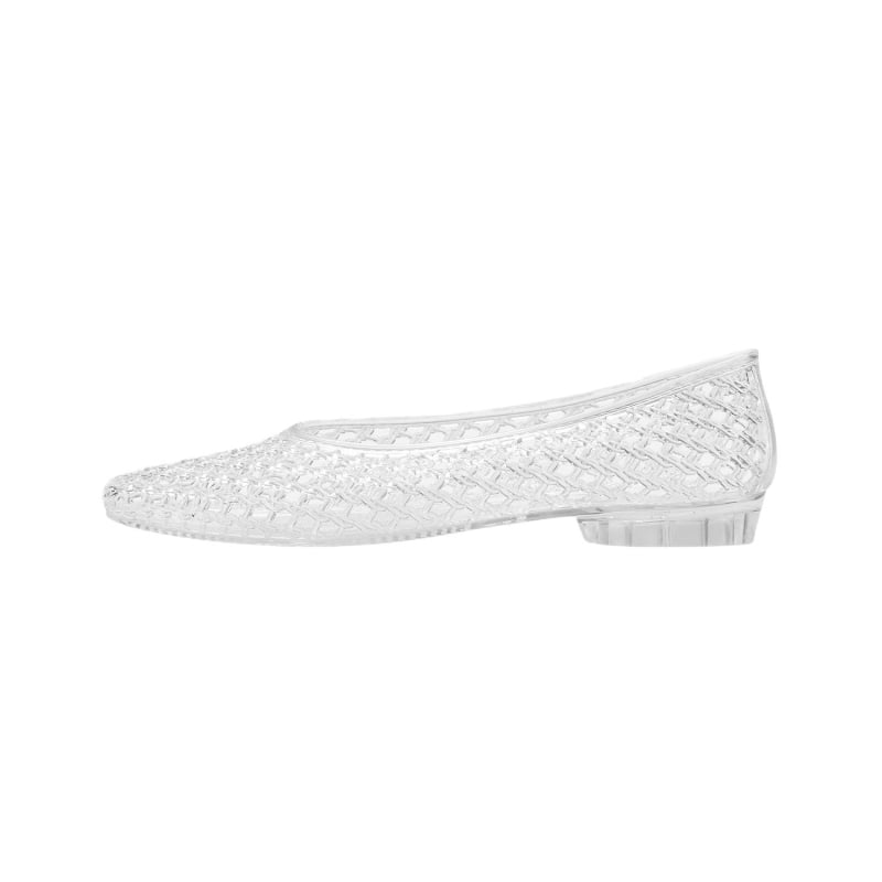 Ženske Mary Jane cipele s oštrim nosom, vintage stil, PVC gornji dio, TPU potplat, cvjetni uzorak, niski potplat