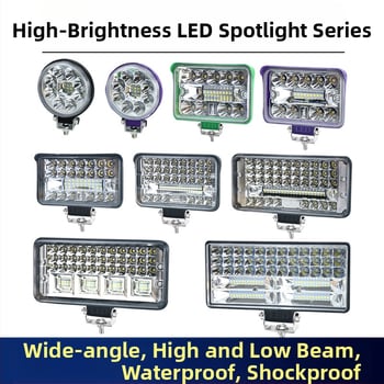 LED svetlo cúvania s veľkým zorným poľom – 12–24V, Cree LED, IP67, 50 440 lm