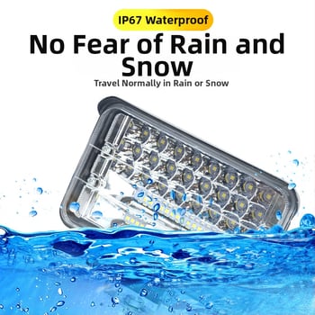 LED svetlo cúvania s veľkým zorným poľom – 12–24V, Cree LED, IP67, 50 440 lm