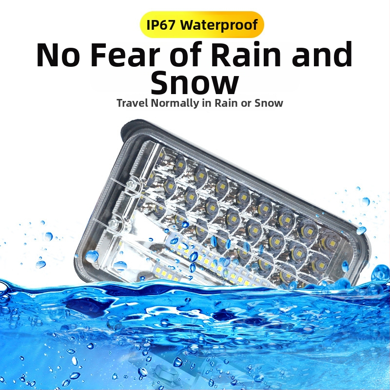 LED svetlo cúvania s veľkým zorným poľom – 12–24V, Cree LED, IP67, 50 440 lm