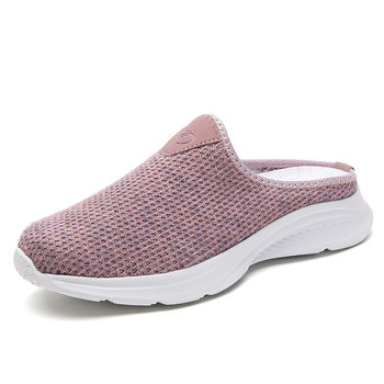 Ženske slip-on tenisice u korejskom stilu, gornji dio od pamukaste tkanine, mrežasti unutarnji dio, MD potplat, debljina potplata 3–5 cm