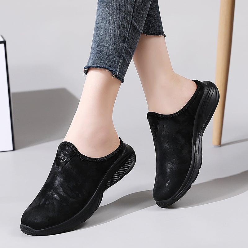 Ženske slip-on tenisice u korejskom stilu, gornji dio od pamukaste tkanine, mrežasti unutarnji dio, MD potplat, debljina potplata 3–5 cm