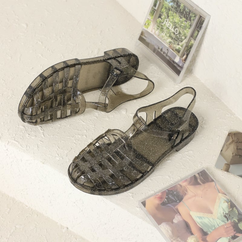 Odrasle rimske sandale – PVC gornji dio, rimski stil, okrugli vrh prsta