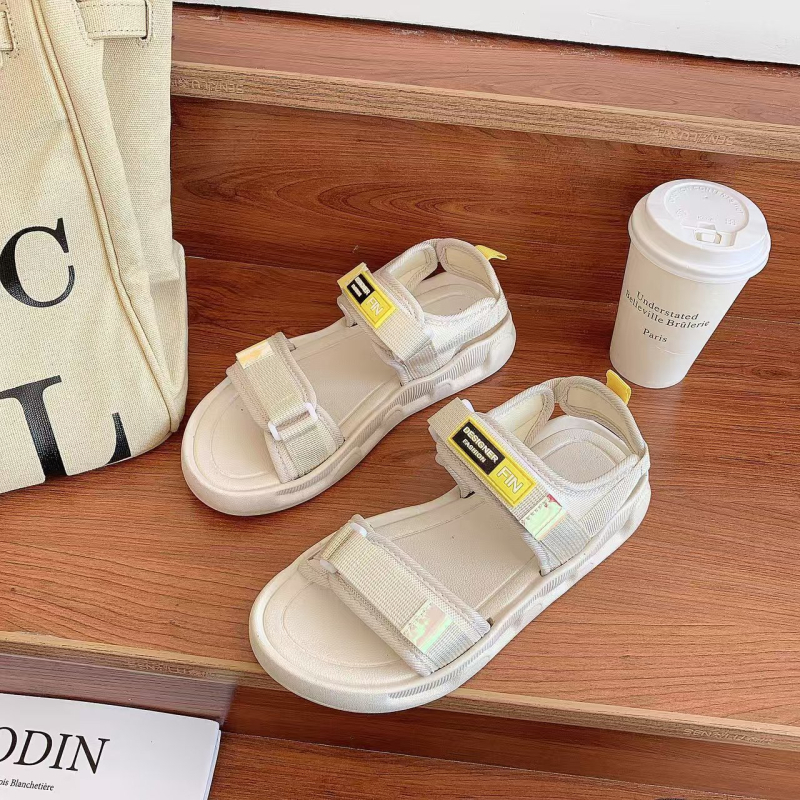 Ženske sandale s rimskim stilom, mrežasti gornji dio, gumena potplata, zatvarač na Velcro, prozračne