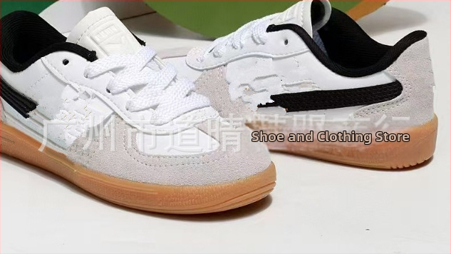 Dječje tenisice u korejskom stilu Dexun Retro, lagane, s tankom potplatom, gornjište od platna, niski kroj, vezanje sprijeda, prozračene, protuklizne, EVA ulozak, unisex