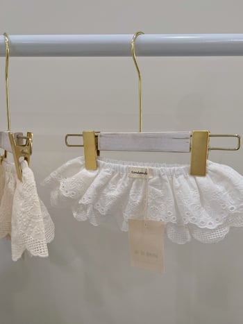 Fustă pentru copii – mini fustă, 100% bumbac, stil coreean, design prințesă, pentru vârsta 1–3 ani