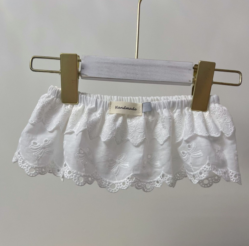 Fustă pentru copii – mini fustă, 100% bumbac, stil coreean, design prințesă, pentru vârsta 1–3 ani