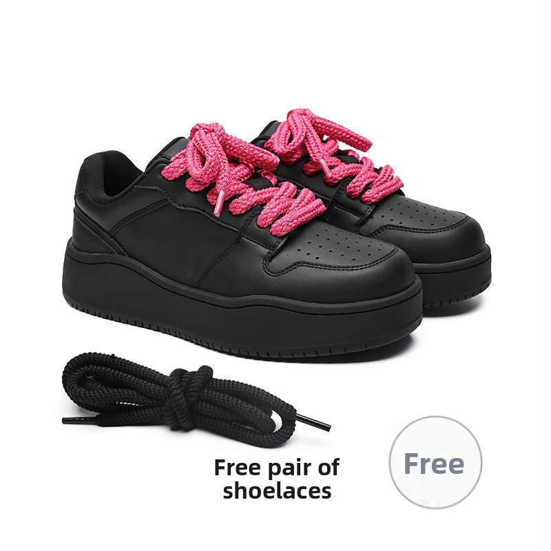 Casual tenisice s okruglim nosom, gornji dio od dvostruke kože goveda, gumena potplat, niski pet 1–3 cm