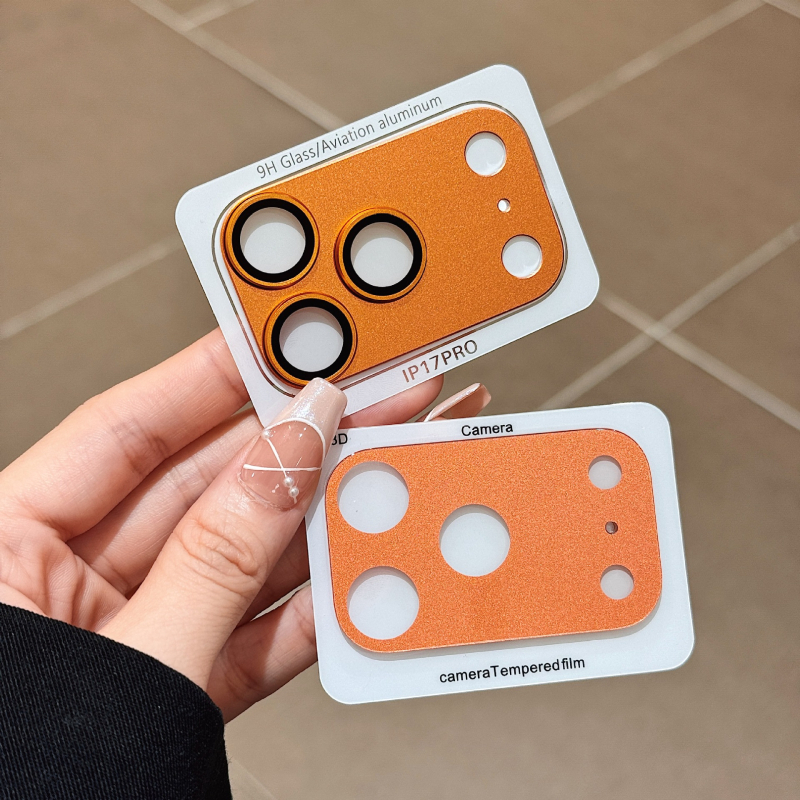 Film de protecție obiectiv din sticlă pentru iPhone 17 Pro Max / 17 – Obiectiv mat