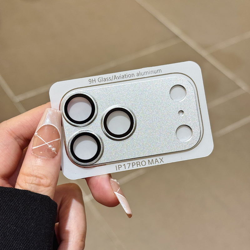 Film de protecție obiectiv din sticlă pentru iPhone 17 Pro Max / 17 – Obiectiv mat