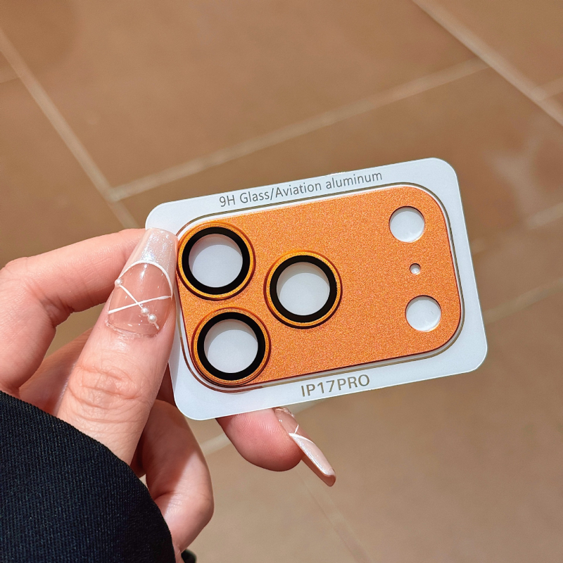 Film de protecție obiectiv din sticlă pentru iPhone 17 Pro Max / 17 – Obiectiv mat