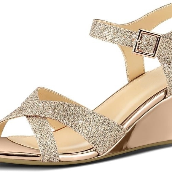 Rimske sandale s kopčom, gornji dio od mikrovlakna, PU podstava, gumeni potplat