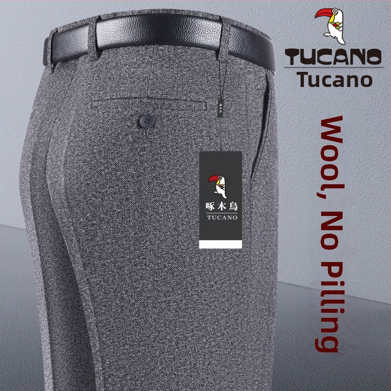 Férfi nadrág, egyenes szabás, pamut, őszi 2025