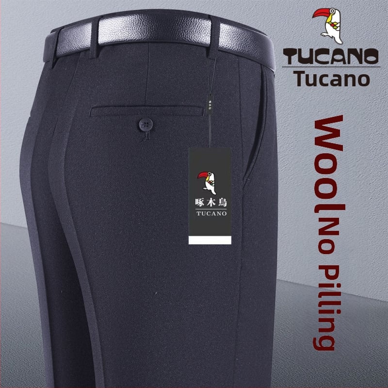 Férfi nadrág, egyenes szabás, pamut, őszi 2025