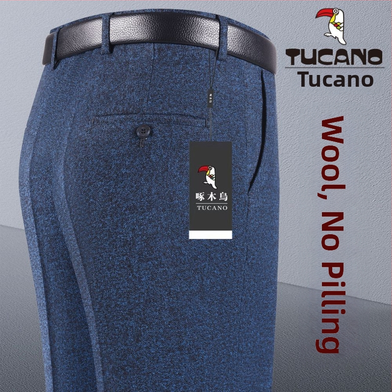 Férfi nadrág, egyenes szabás, pamut, őszi 2025