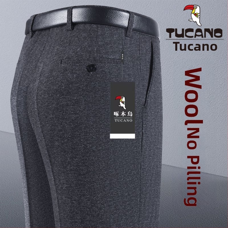 Férfi nadrág, egyenes szabás, pamut, őszi 2025