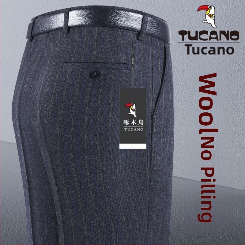 Férfi nadrág, egyenes szabás, pamut, őszi 2025