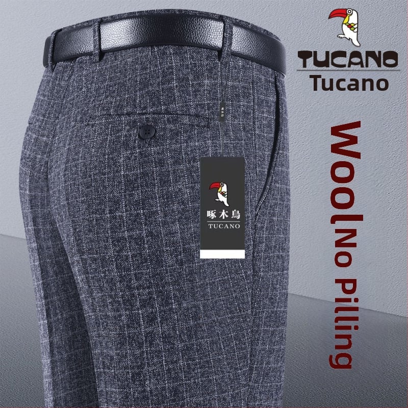 Férfi nadrág, egyenes szabás, pamut, őszi 2025