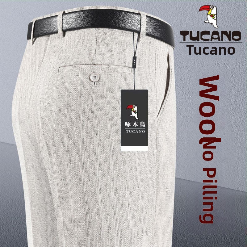 Férfi nadrág, egyenes szabás, pamut, őszi 2025