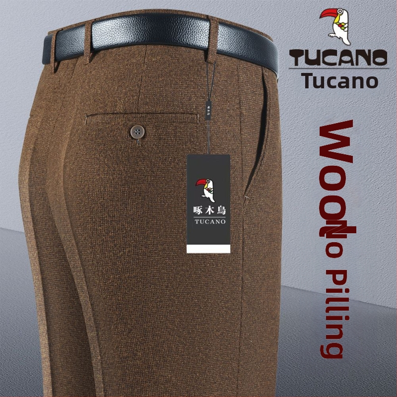 Férfi nadrág, egyenes szabás, pamut, őszi 2025