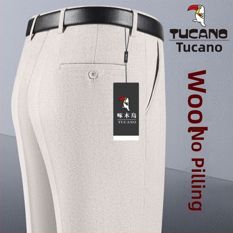 Férfi nadrág, egyenes szabás, pamut, őszi 2025