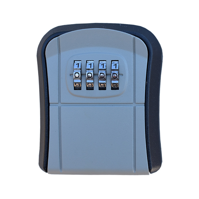 Falra szerelhető kulcsdoboz jelszóval, alumínium ötvözet, 09-es modell, modern minimalista stílus, Golden Point Tuan