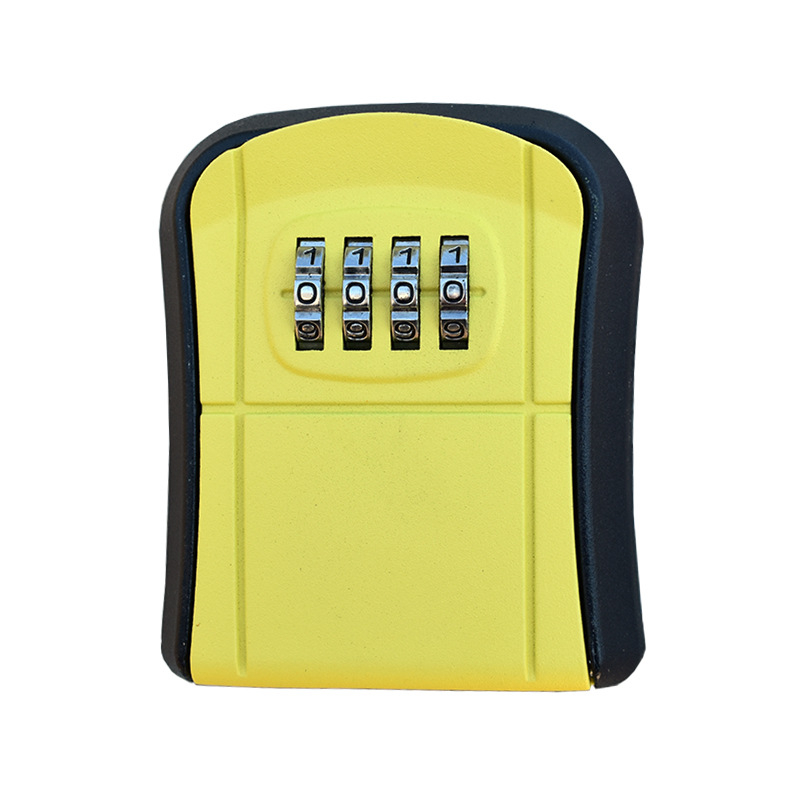 Falra szerelhető kulcsdoboz jelszóval, alumínium ötvözet, 09-es modell, modern minimalista stílus, Golden Point Tuan