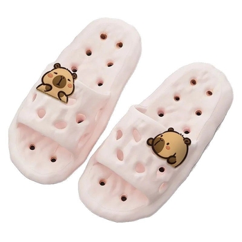 Női EVA papucsok, csendesek, csúszásmentesek, gyorsan száradóak, PVC talp, injektált technológiával készült, egyszínű, egyszerű stílus