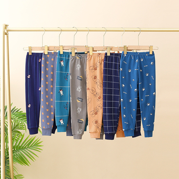 Gyerekeknek pamut hosszúnadrág őszre - uniszex, középmagas derekú, 100% pamut, 3–8 éveseknek