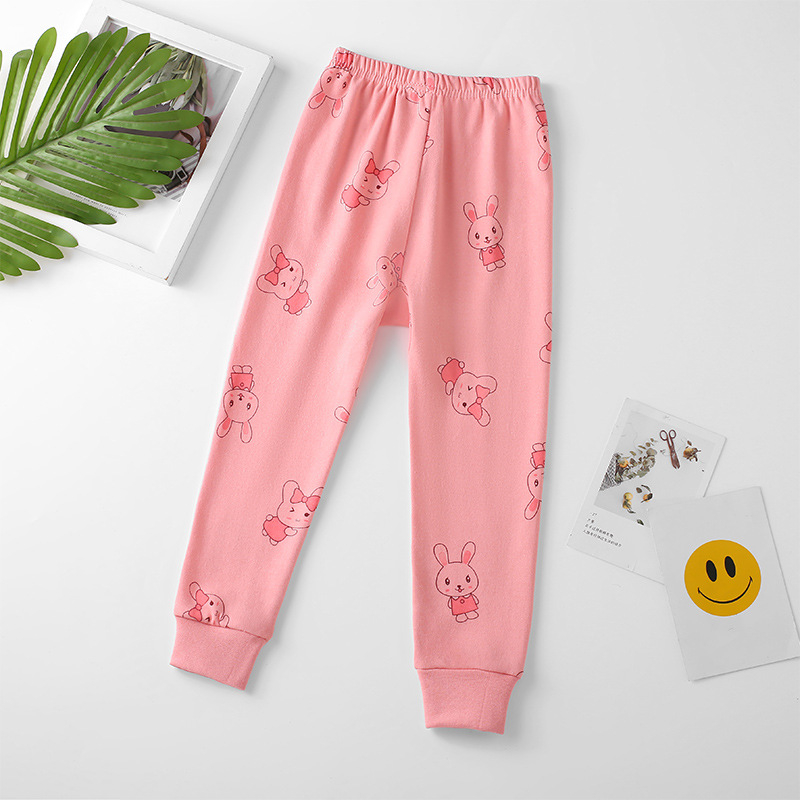 Gyerekeknek pamut hosszúnadrág őszre - uniszex, középmagas derekú, 100% pamut, 3–8 éveseknek