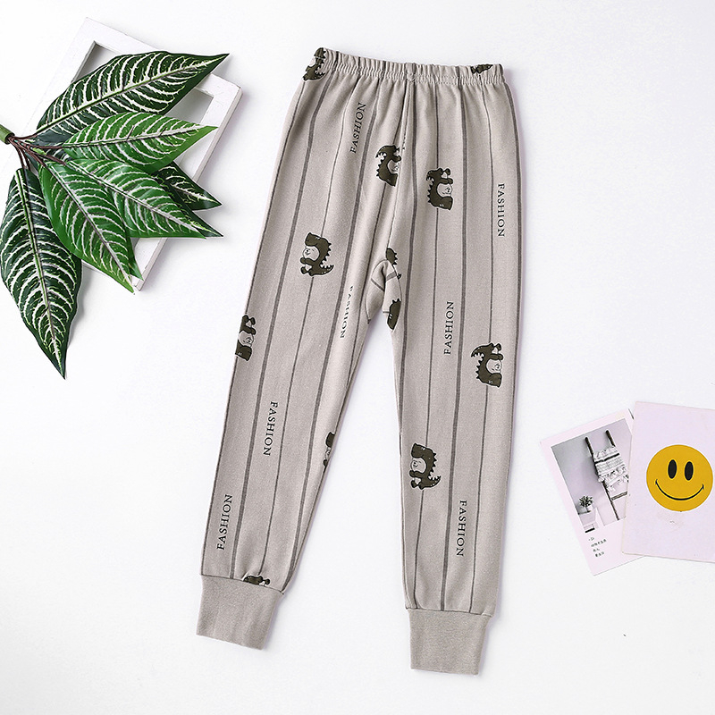 Gyerekeknek pamut hosszúnadrág őszre - uniszex, középmagas derekú, 100% pamut, 3–8 éveseknek