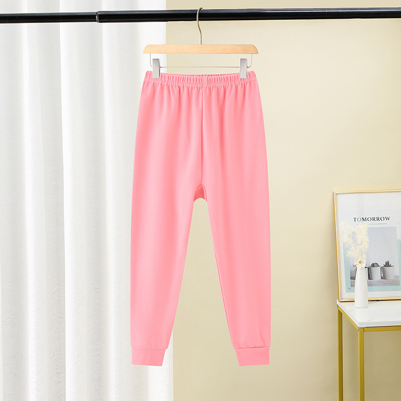 Gyerekeknek pamut hosszúnadrág őszre - uniszex, középmagas derekú, 100% pamut, 3–8 éveseknek