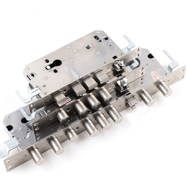 Jiama корпус за заключване от неръждаема стомана, многофункционален, за врати против кражба, дървени и входни, тегло 1000 г, стил модерен минималистичен